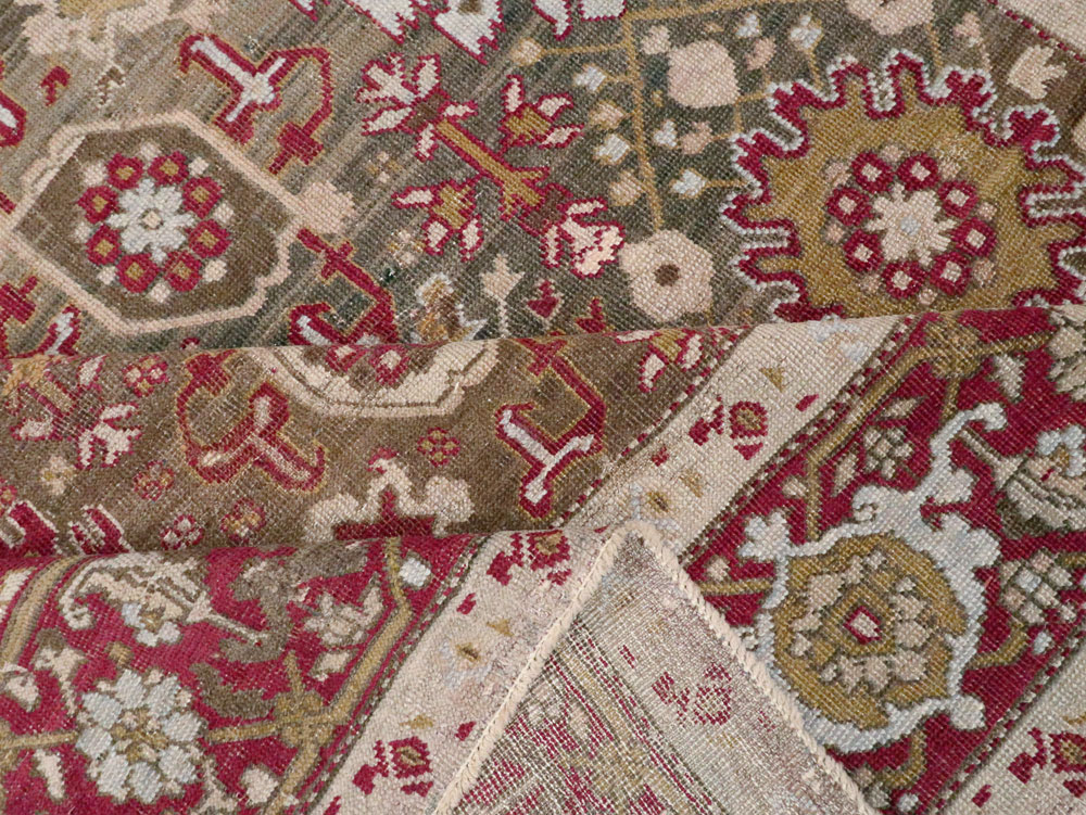 Antique Caucasian Karabagh Gallery Carpet, No.22366 - Gsblank