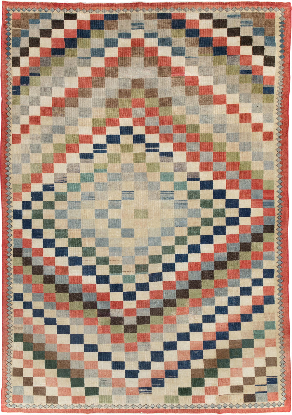 Vintage Turkish Anatolian Carpet, No.22373 - Gsblank