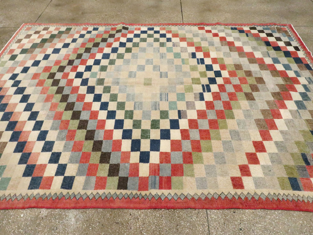 Vintage Turkish Anatolian Carpet, No.22373 - Gsblank