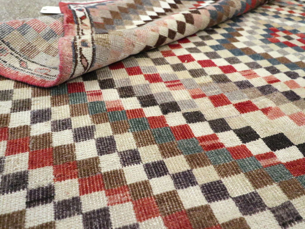 Vintage Turkish Anatolian Square Carpet, No.22374 - Gsblank