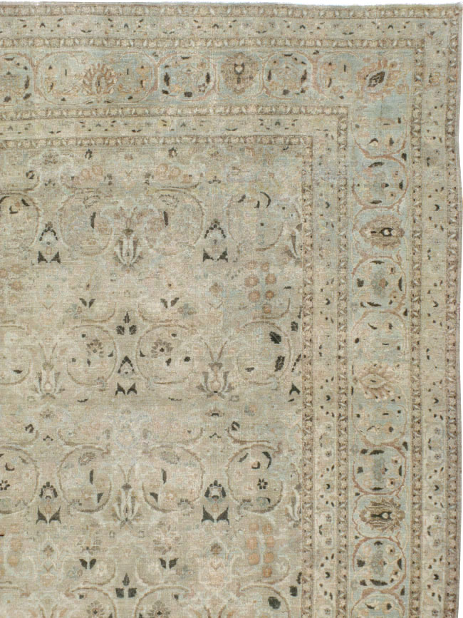 Antique Persian Tabriz Carpet, No.22375 - Gsblank