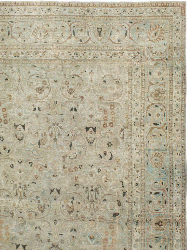 Antique Persian Tabriz Carpet, No.22375 - Gsblank