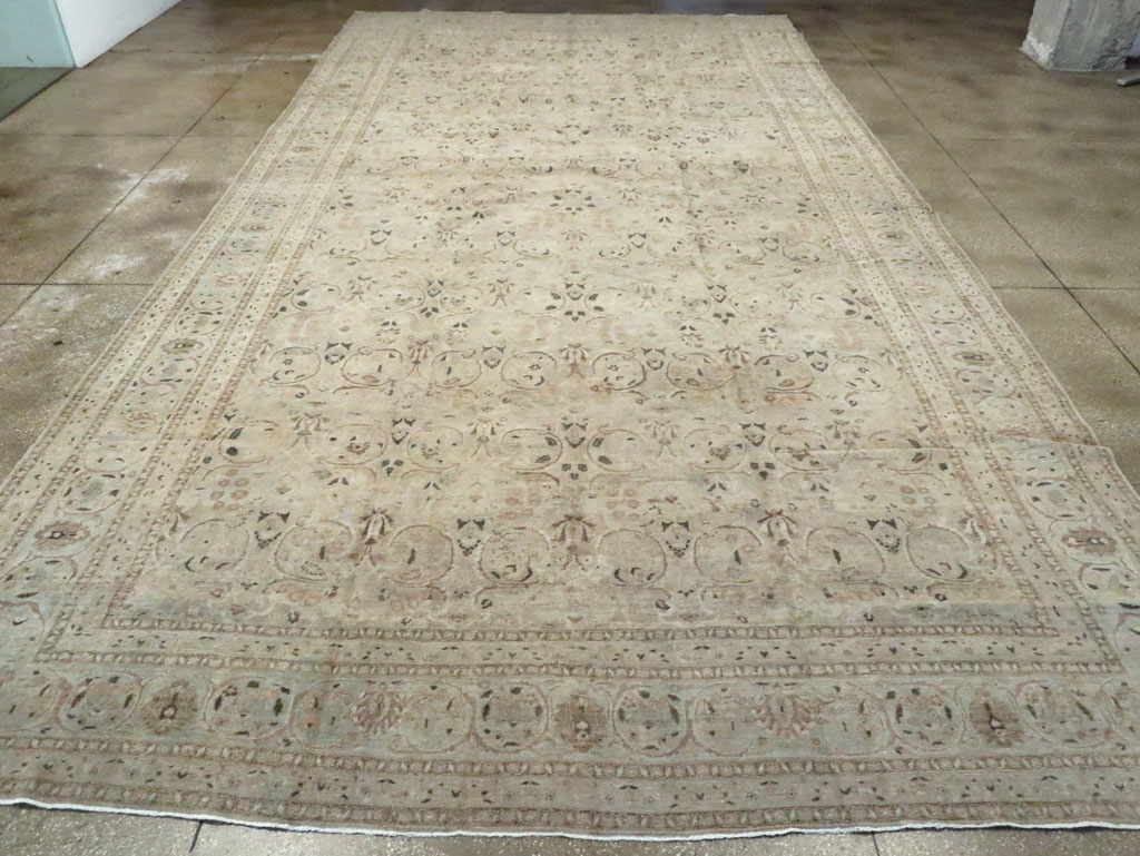 Antique Persian Tabriz Carpet, No.22375 - Gsblank