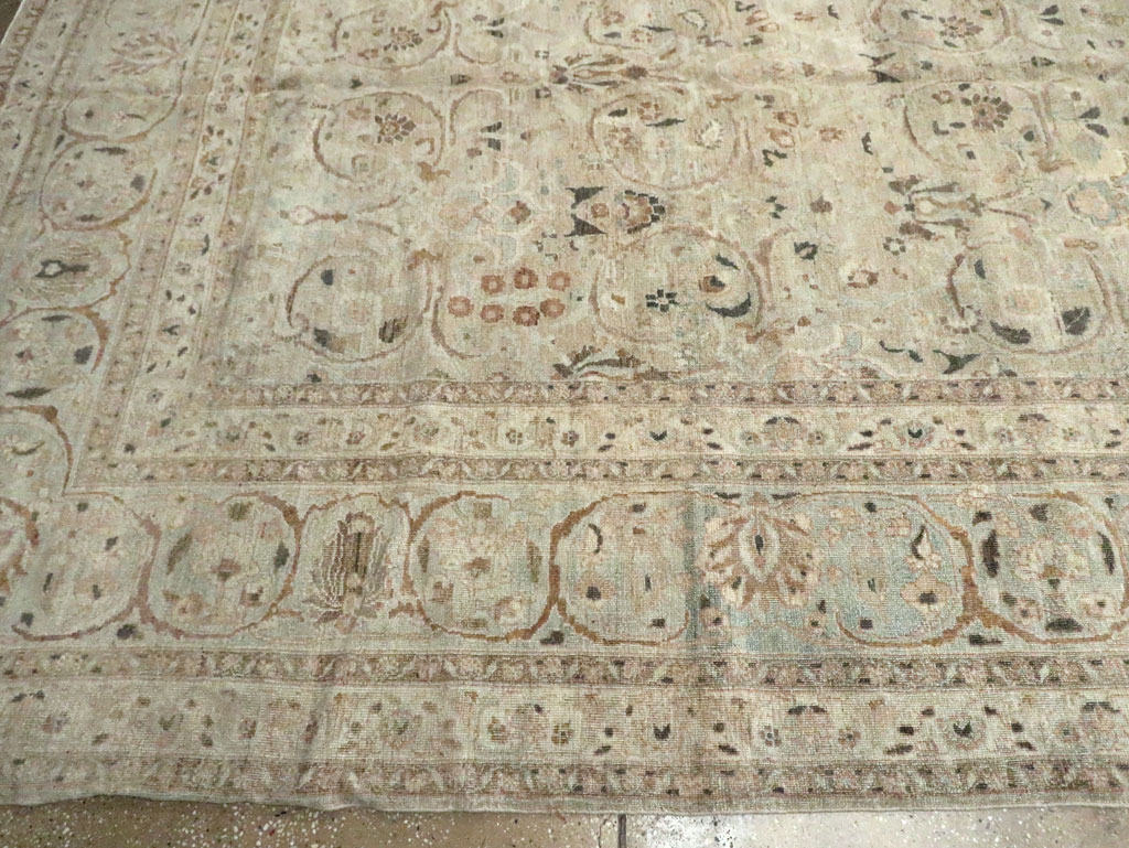 Antique Persian Tabriz Carpet, No.22375 - Gsblank