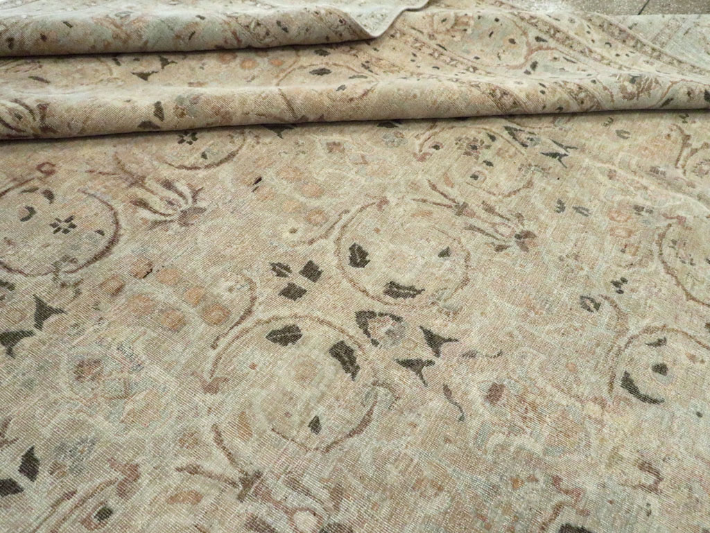 Antique Persian Tabriz Carpet, No.22375 - Gsblank