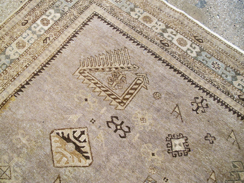 Vintage Persian Tabriz Carpet, No.22376 - Gsblank