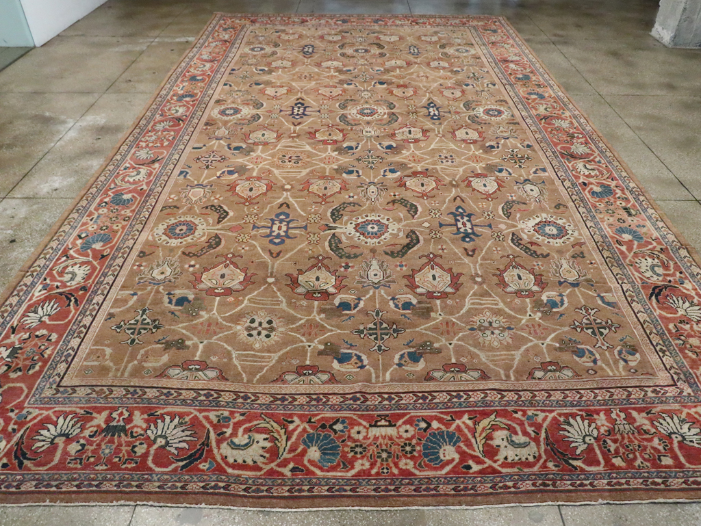 Antique Persian Mahal Carpet, No.22379 - Gsblank