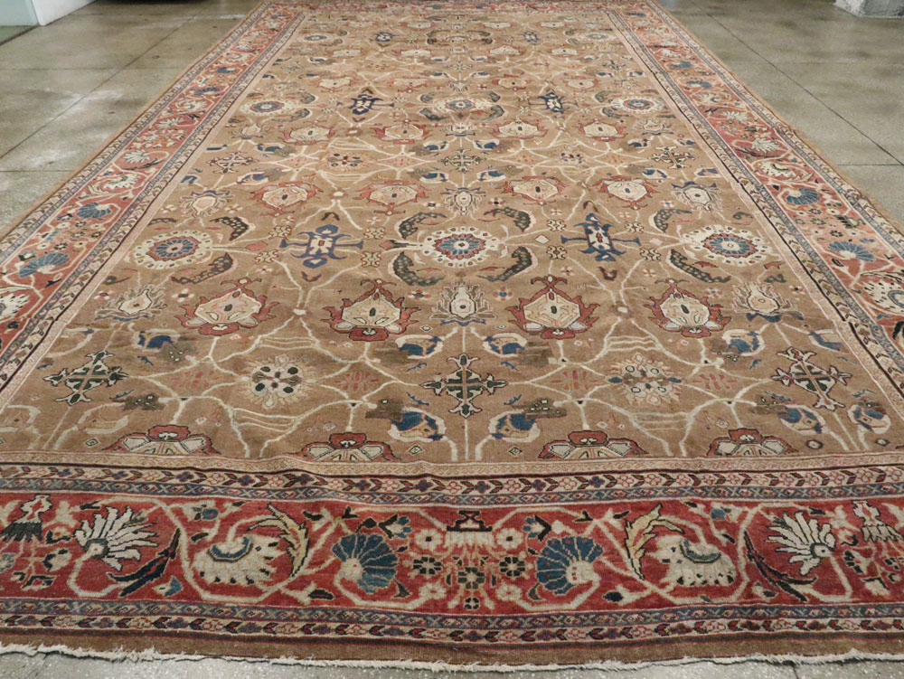 Antique Persian Mahal Carpet, No.22379 - Gsblank