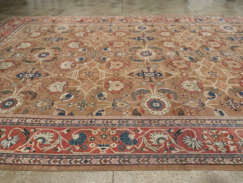 Antique Persian Mahal Carpet, No.22379 - Gsblank