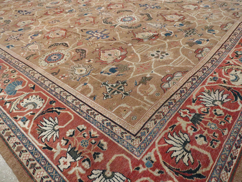 Antique Persian Mahal Carpet, No.22379 - Gsblank