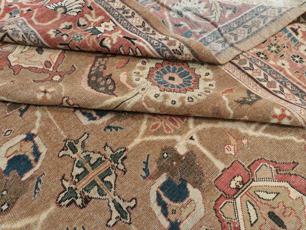 Antique Persian Mahal Carpet, No.22379 - Gsblank