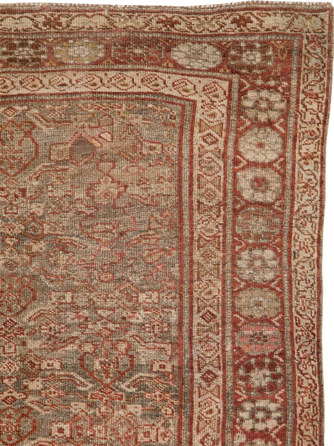 Antique Persian Kurd Bidjar Rug, No.22382 - Gsblank