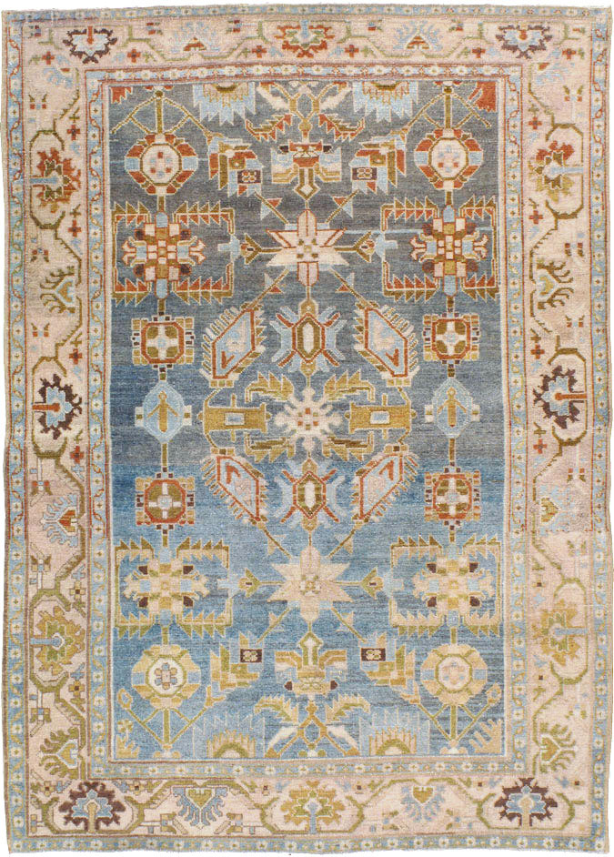 Vintage Persian Malayer Rug, No.22389 - Gsblank
