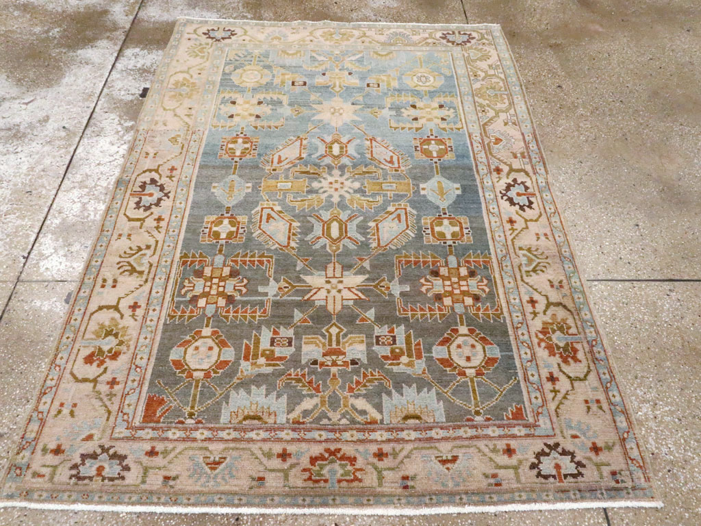 Vintage Persian Malayer Rug, No.22389 - Gsblank