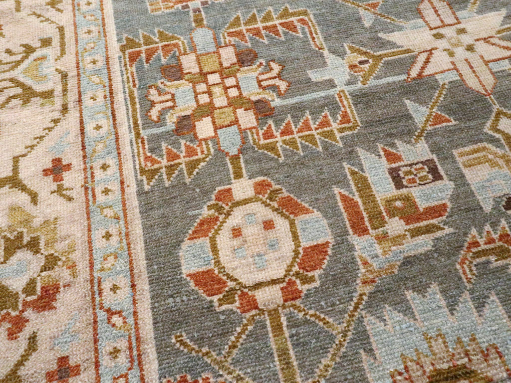 Vintage Persian Malayer Rug, No.22389 - Gsblank