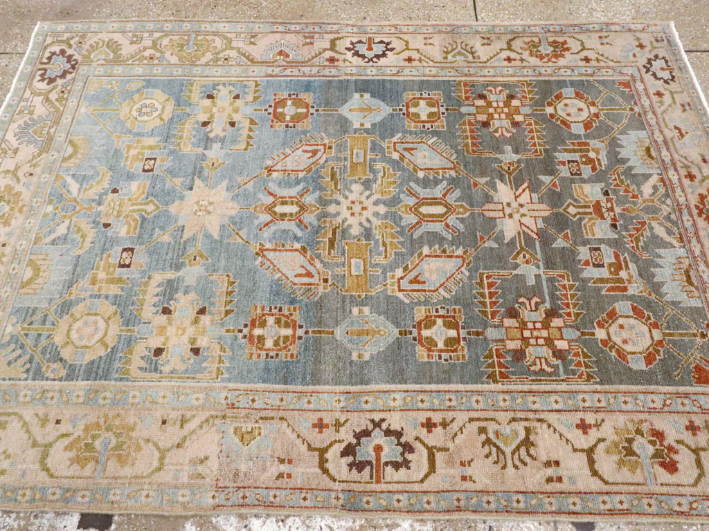 Vintage Persian Malayer Rug, No.22389 - Gsblank