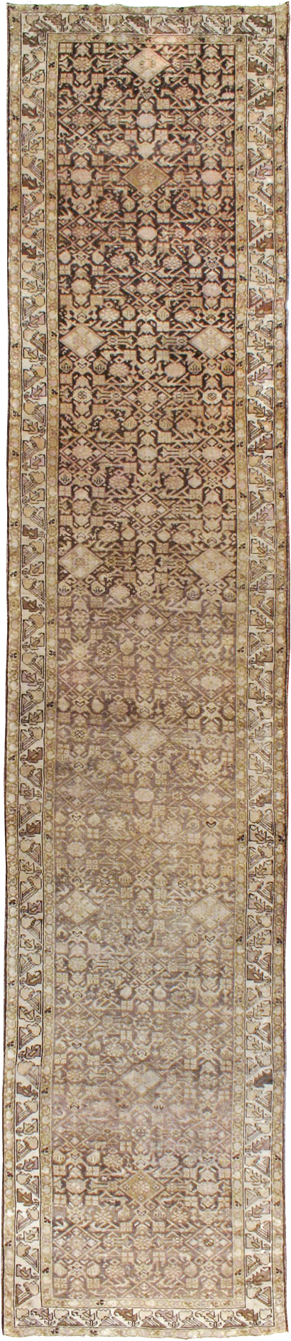 Vintage Persian Malayer Runner, No.22391 - Gsblank
