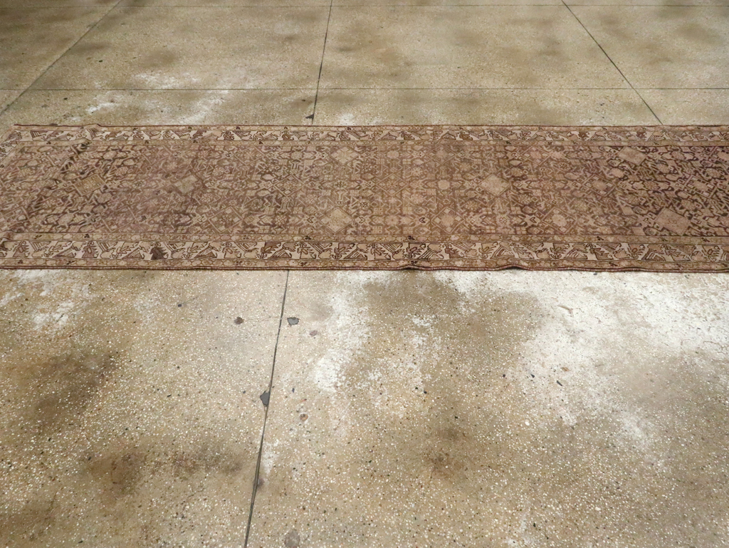 Vintage Persian Malayer Runner, No.22391 - Gsblank
