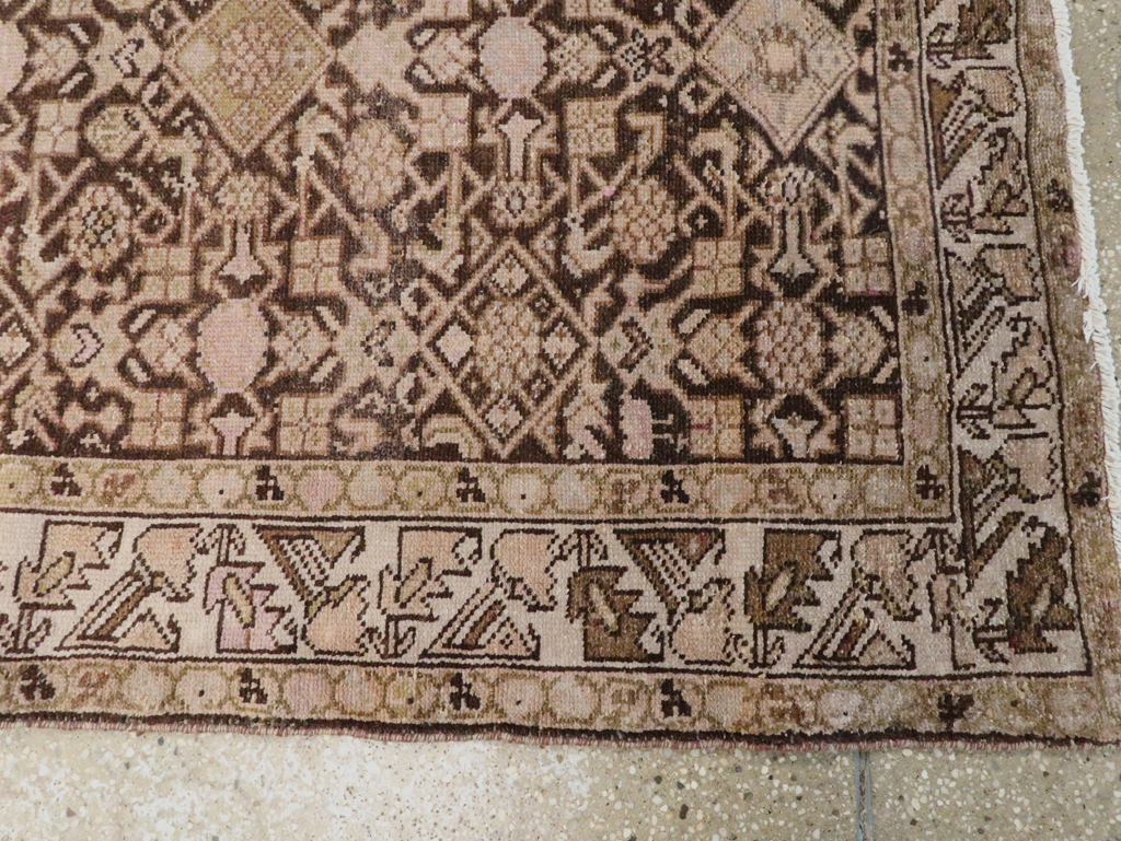 Vintage Persian Malayer Runner, No.22391 - Gsblank