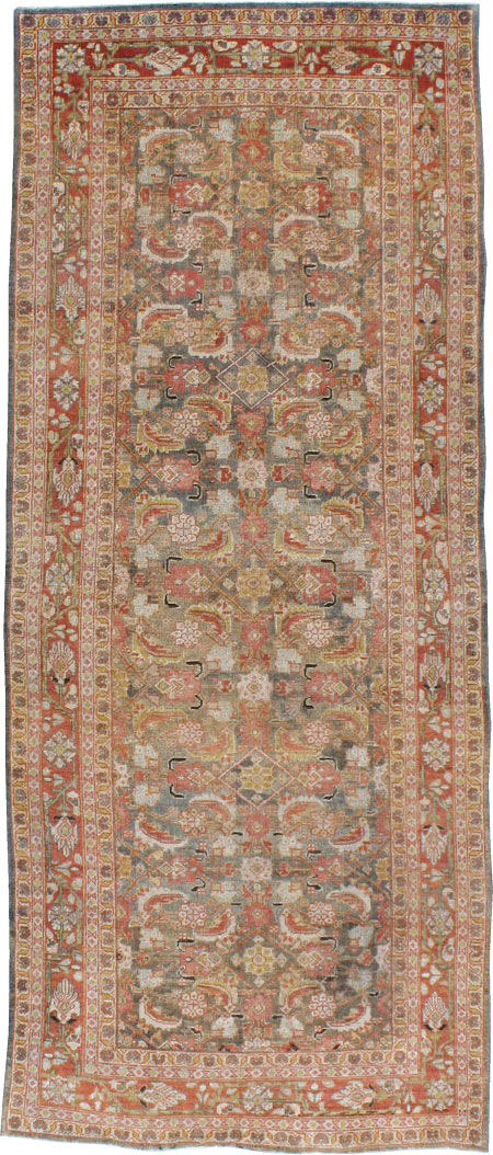 Antique Persian Mahal Rug, No.22392 - Gsblank