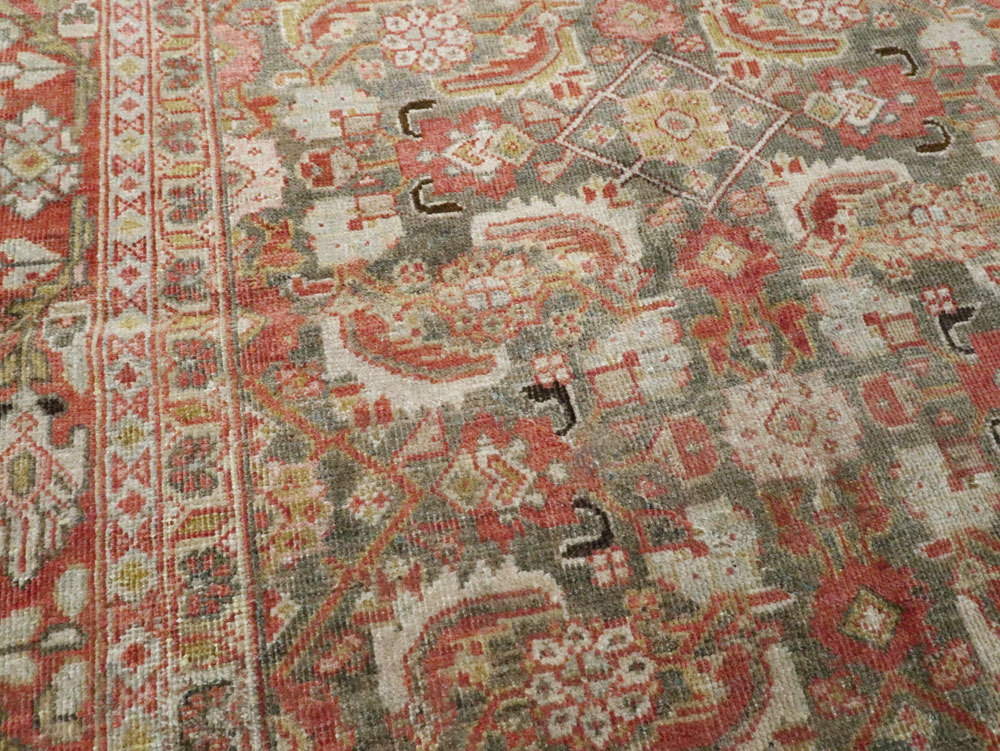 Antique Persian Mahal Rug, No.22392 - Gsblank