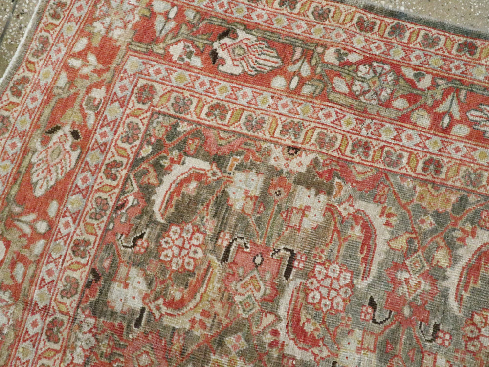 Antique Persian Mahal Rug, No.22392 - Gsblank