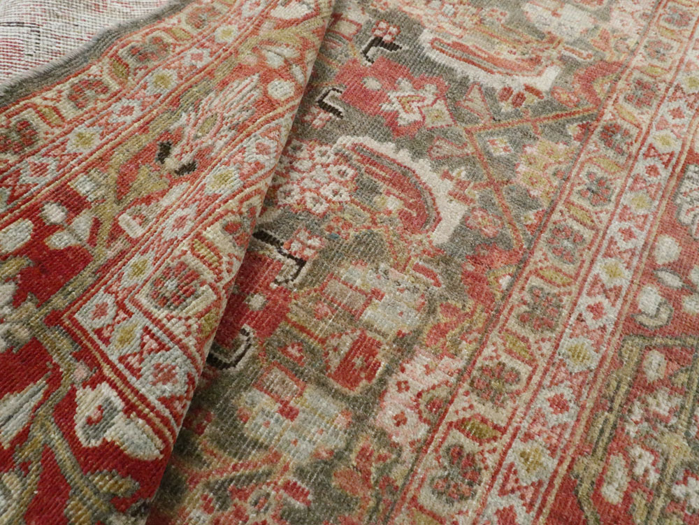 Antique Persian Mahal Rug, No.22392 - Gsblank