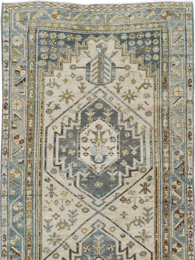 Antique Malayer Runner, No.22394 - Gsblank
