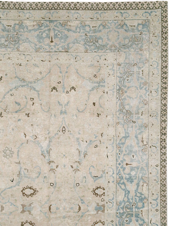 Antique Persian Tabriz Carpet, No.22407 - Gsblank