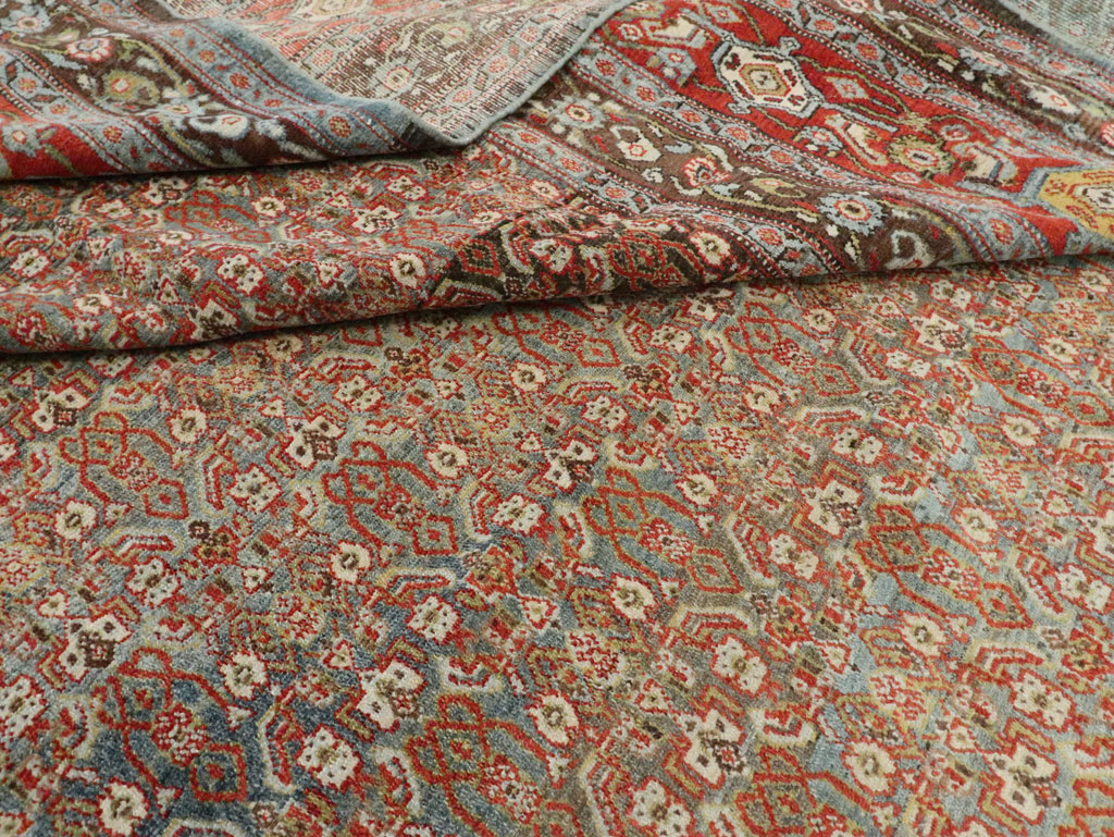 Antique Persian Senneh Carpet, No.22410 - Gsblank