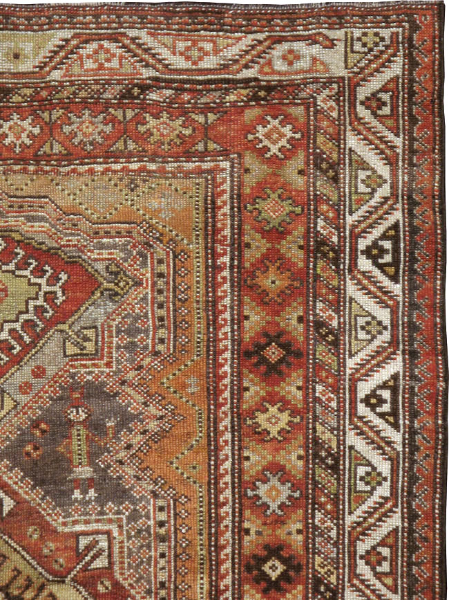 Antique Persian Afshar Rug, No.22414 - Gsblank