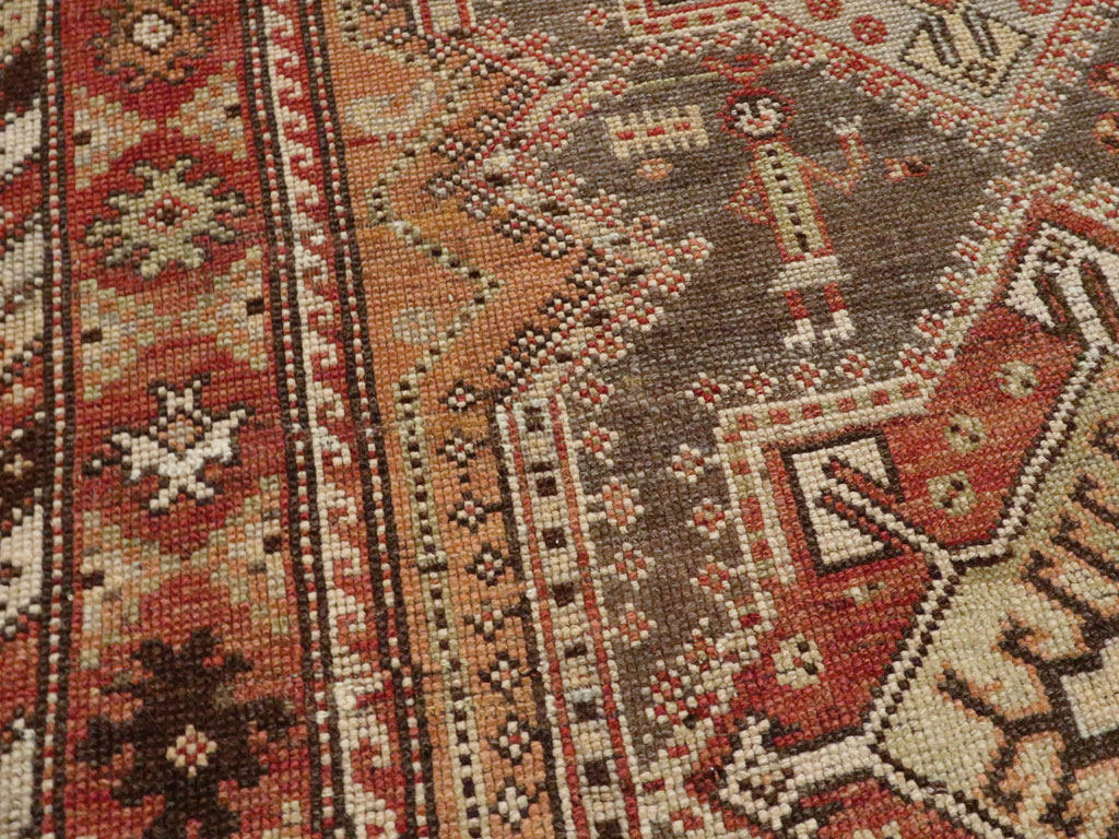 Antique Persian Afshar Rug, No.22414 - Gsblank