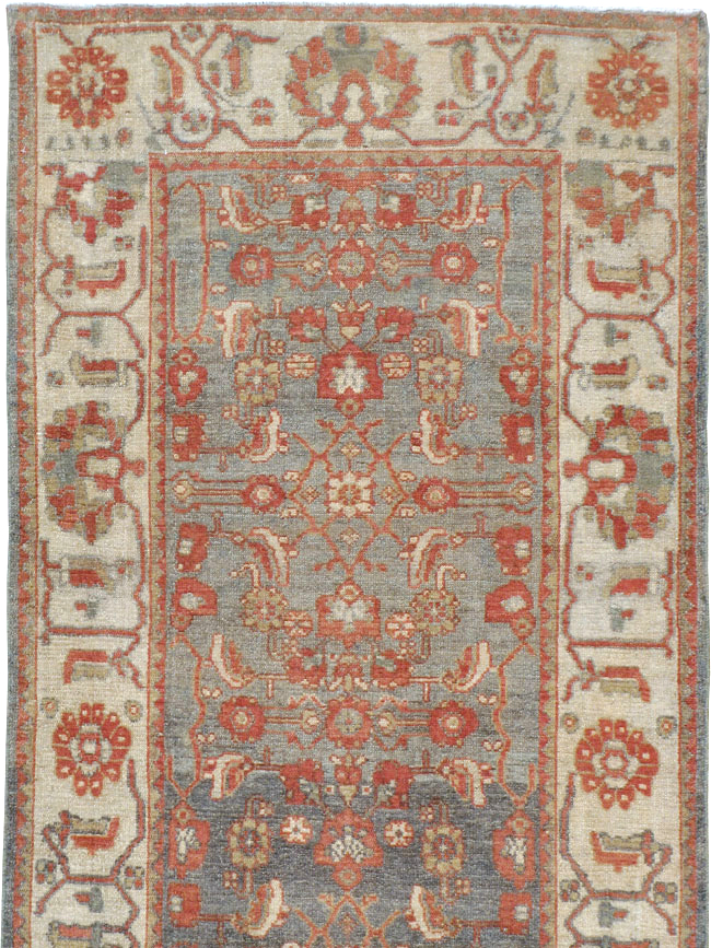 Vintage Persian Malayer Runner, No.22415 - Gsblank