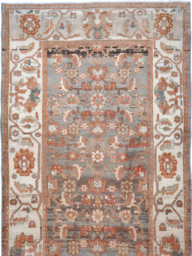 Vintage Persian Malayer Runner, No.22415 - Gsblank