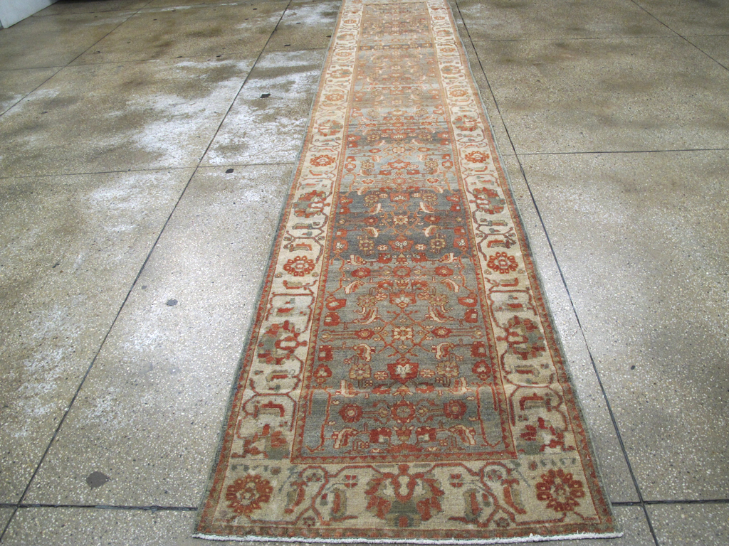 Vintage Persian Malayer Runner, No.22415 - Gsblank