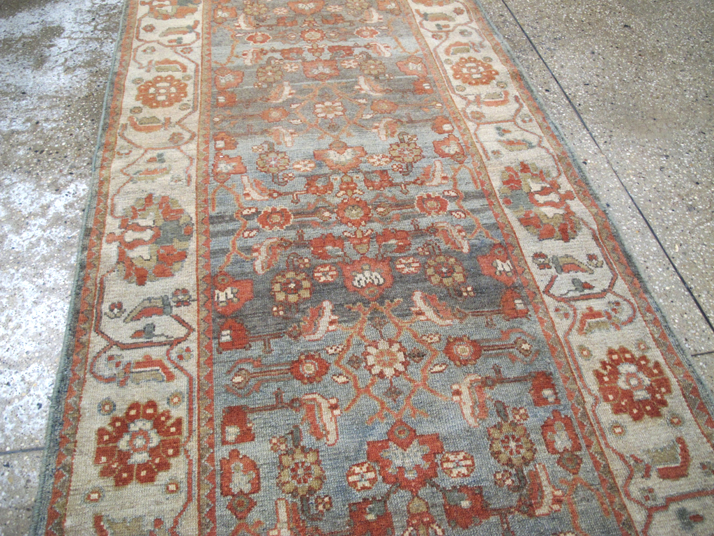 Vintage Persian Malayer Runner, No.22415 - Gsblank