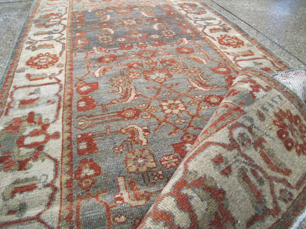 Vintage Persian Malayer Runner, No.22415 - Gsblank