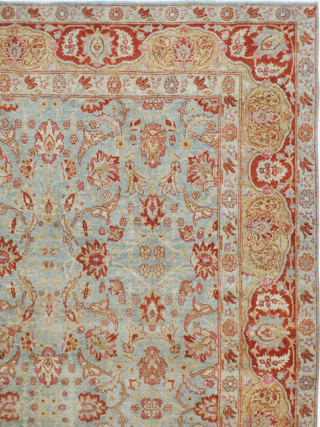 Antique Persian Tabriz Carpet, No.22416 - Gsblank