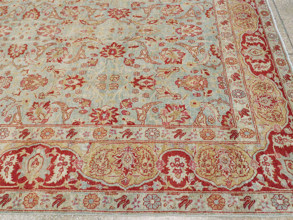 Antique Persian Tabriz Carpet, No.22416 - Gsblank