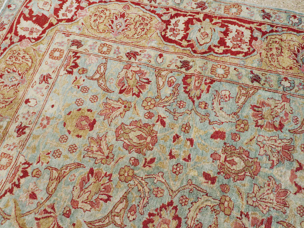 Antique Persian Tabriz Carpet, No.22416 - Gsblank