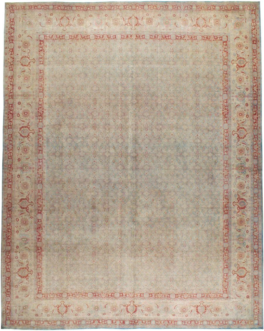 Antique Persian Tabriz Carpet, No.22419 - Gsblank