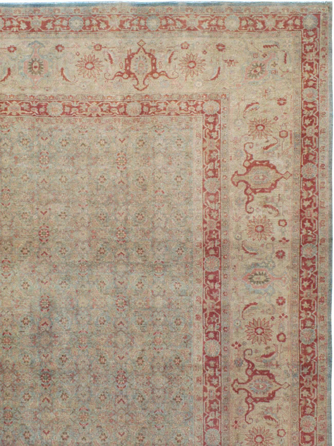 Antique Persian Tabriz Carpet, No.22419 - Gsblank