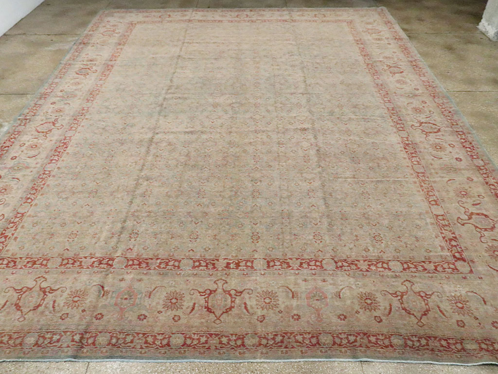 Antique Persian Tabriz Carpet, No.22419 - Gsblank