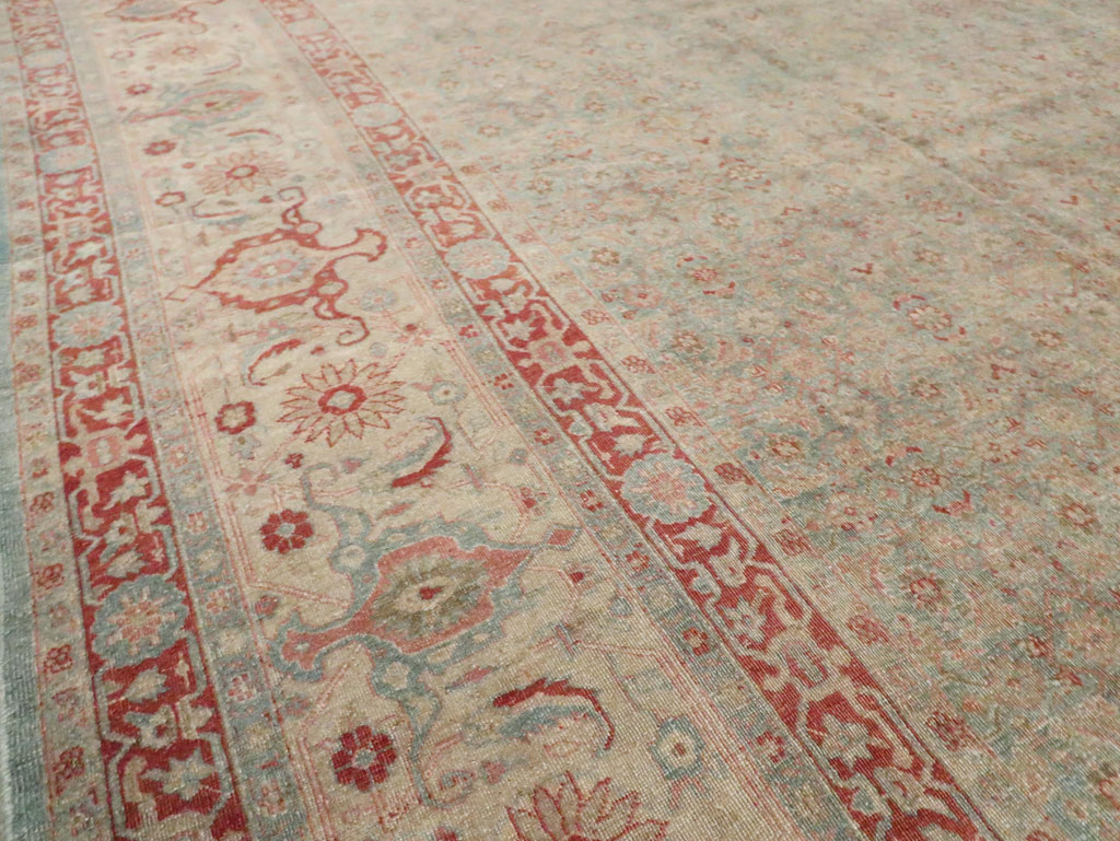 Antique Persian Tabriz Carpet, No.22419 - Gsblank