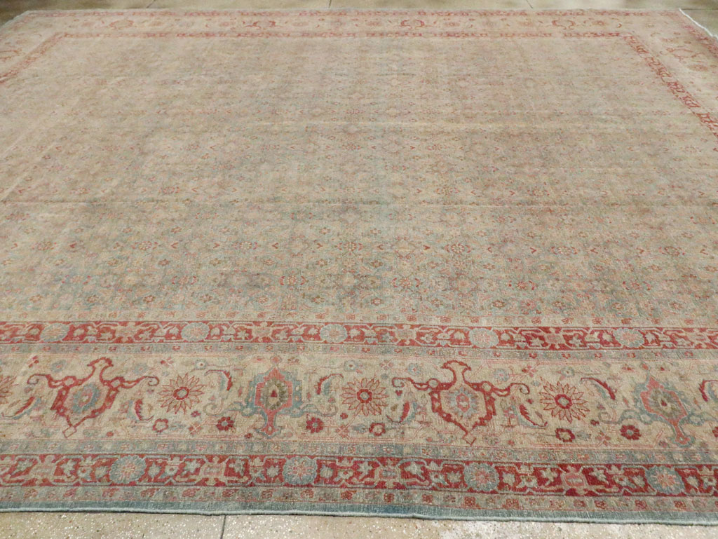 Antique Persian Tabriz Carpet, No.22419 - Gsblank