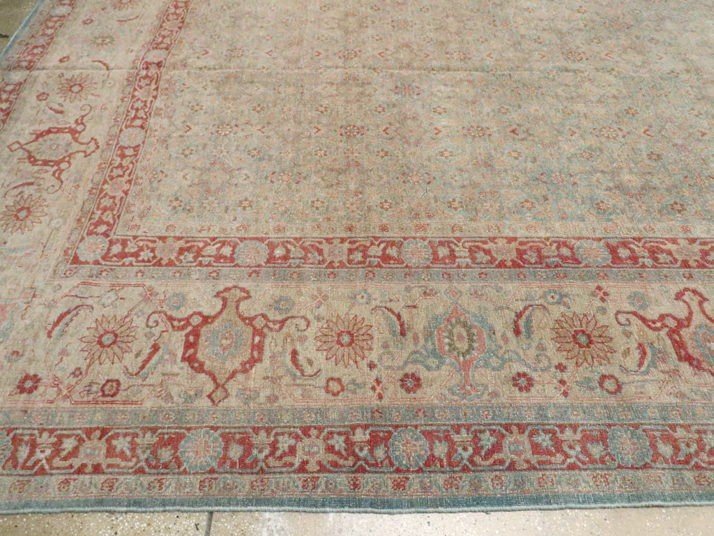 Antique Persian Tabriz Carpet, No.22419 - Gsblank