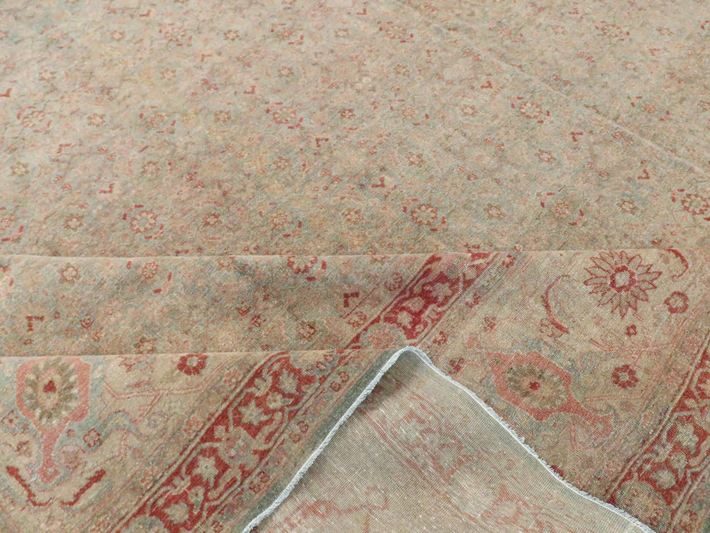 Antique Persian Tabriz Carpet, No.22419 - Gsblank