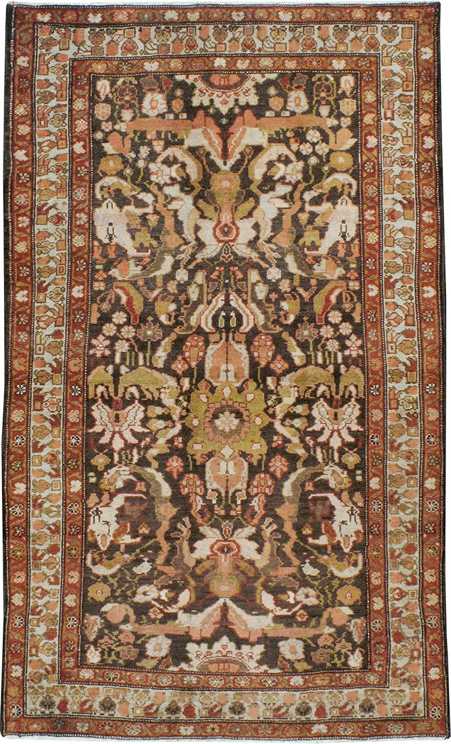 Vintage Persian Malayer Rug, No.22422 - Gsblank