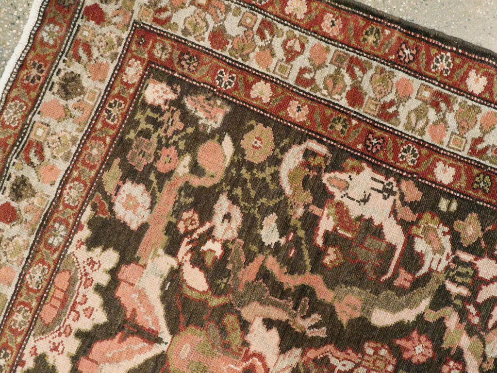Vintage Persian Malayer Rug, No.22422 - Gsblank