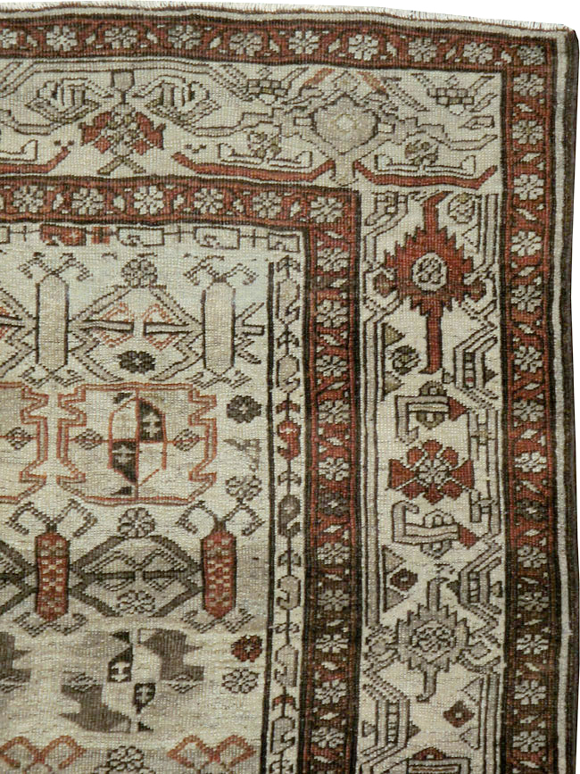 Antique Persian Kurd Bidjar Rug, No.22423 - Gsblank